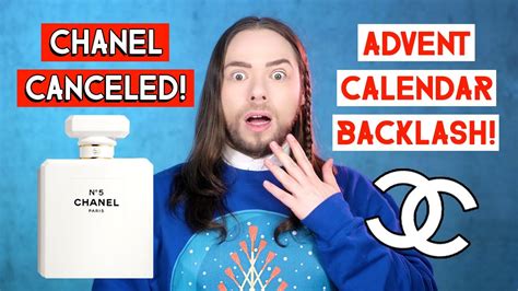 chanel backlash|Chanel advent scam.